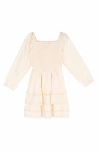 Kids' Smocked Tiered Hem Dress