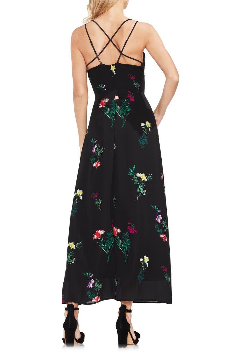 Vince Camuto Tropical Garden Maxi Dress, Alternate, color,