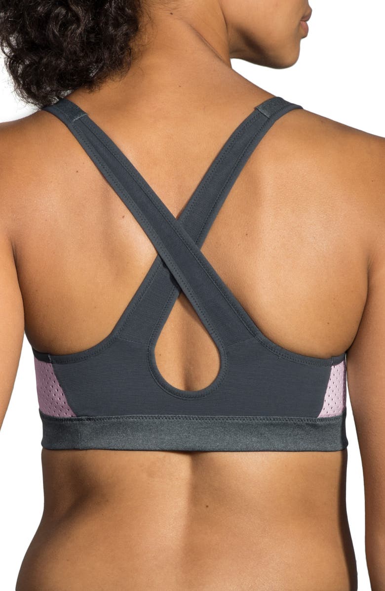 Brooks Uprise Cross Back Sports Bra, Alternate, color, 