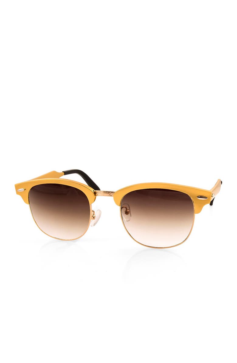 AQS Milo 49mm Square Sunglasses, Main, color,