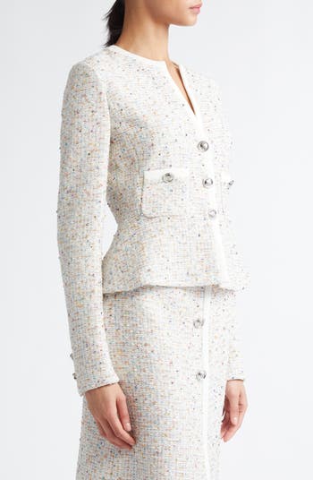 Metallic Tweed Jacket