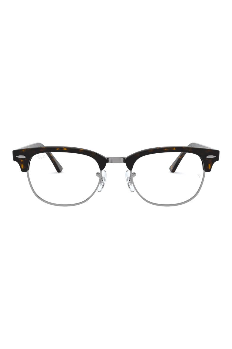 49mm Optical Glasses, Main, color, DARK HAVANA