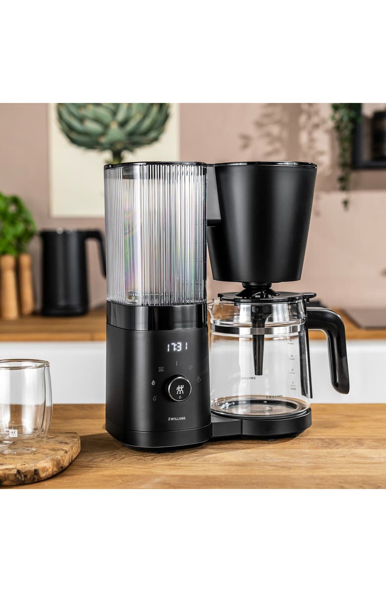 ZWILLING Enfinigy 12-Cup Drip Coffee Maker, Alternate, color, Black