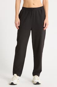 DKNY High Waist Tapered Straight Leg Pants