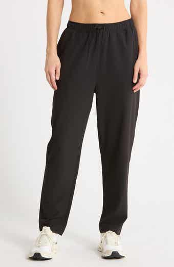 High Waist Tapered Straight Leg Pants