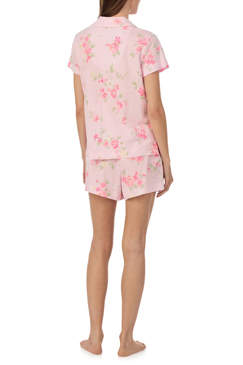 Print Short Pajamas, Alternate, color, PINK PRINT