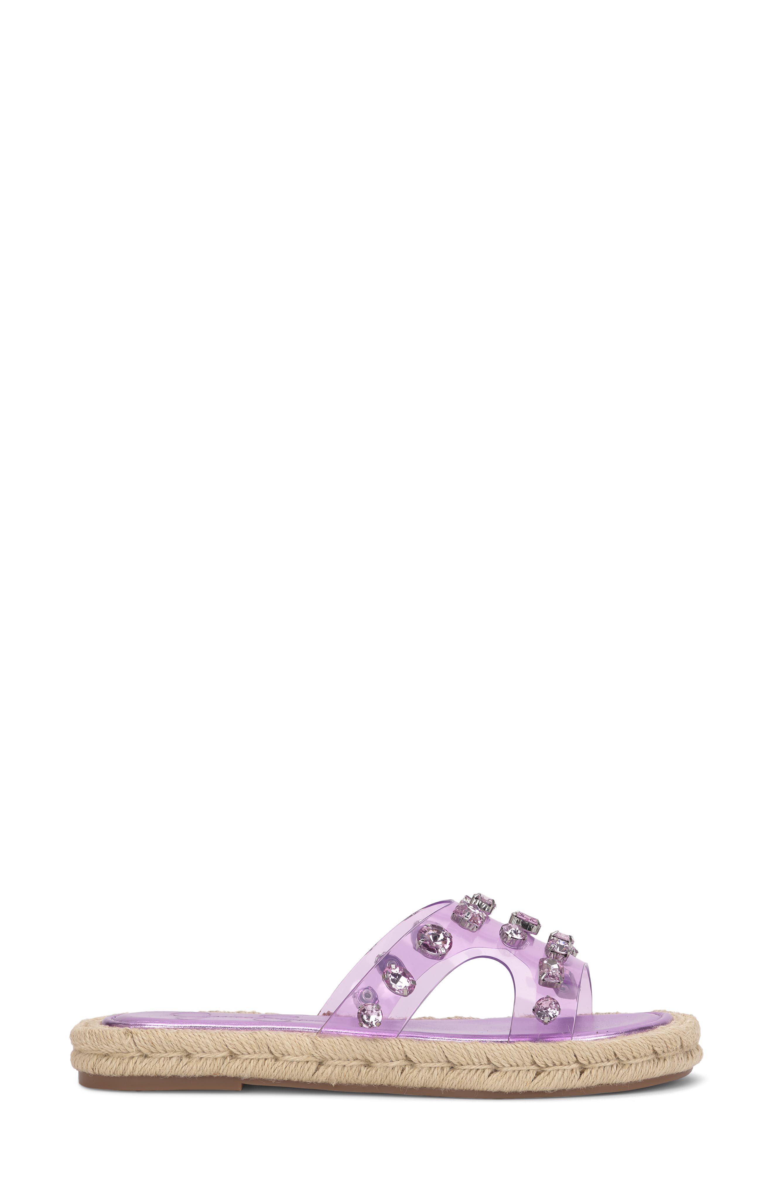 Jinka Espadrille Slide Sandal, Alternate, color, PALE PURPLE
