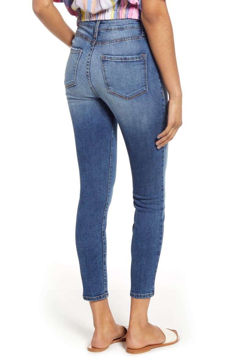 Brie High Waist Ankle Jeggings, Alternate, color, BRIARWOOD