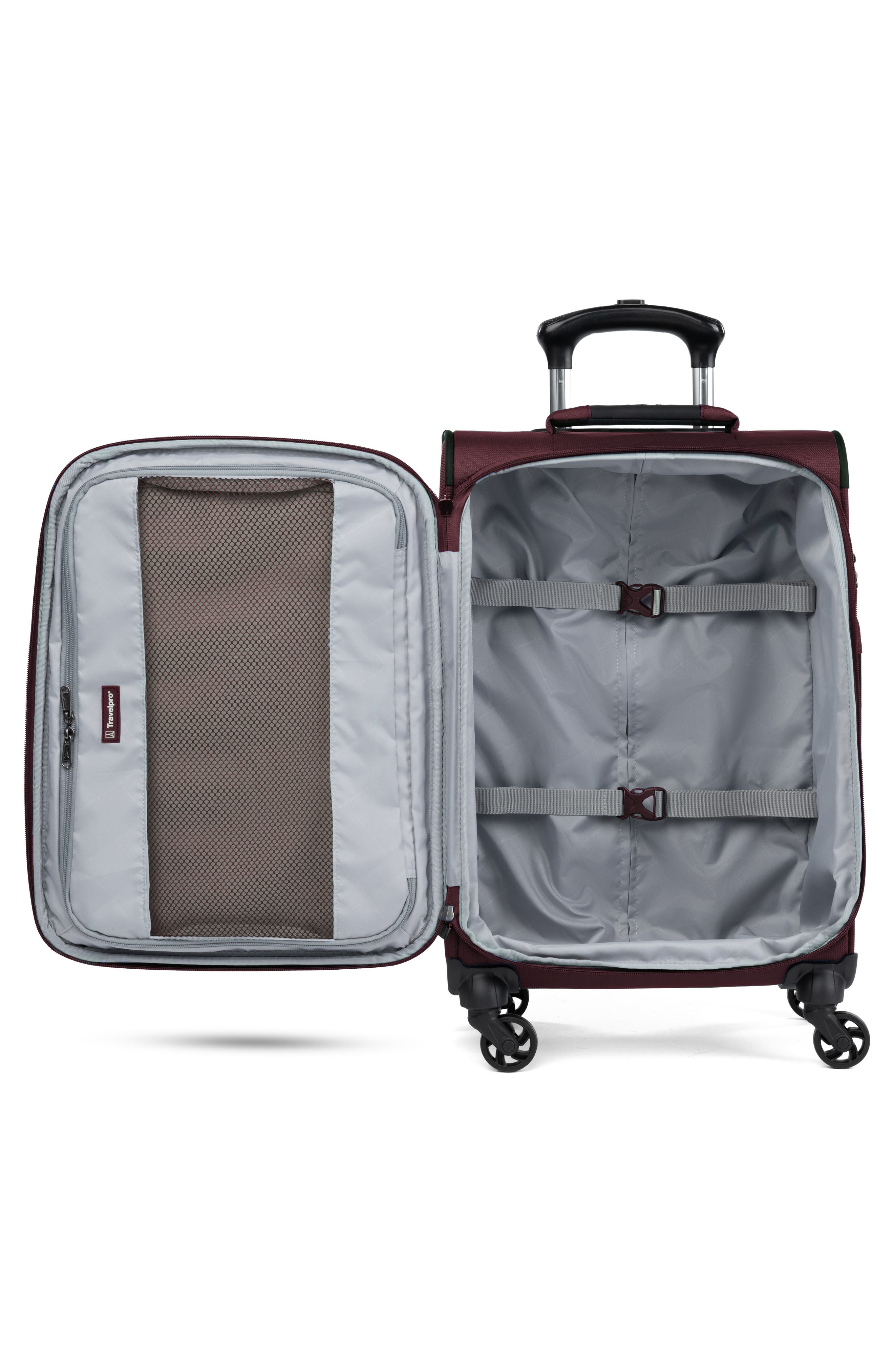 TRAVELPRO Pilot Air<sup>™</sup> 2 21-Inch Expandable Carry-on Spinner Luggage, Alternate, color, Burgundy