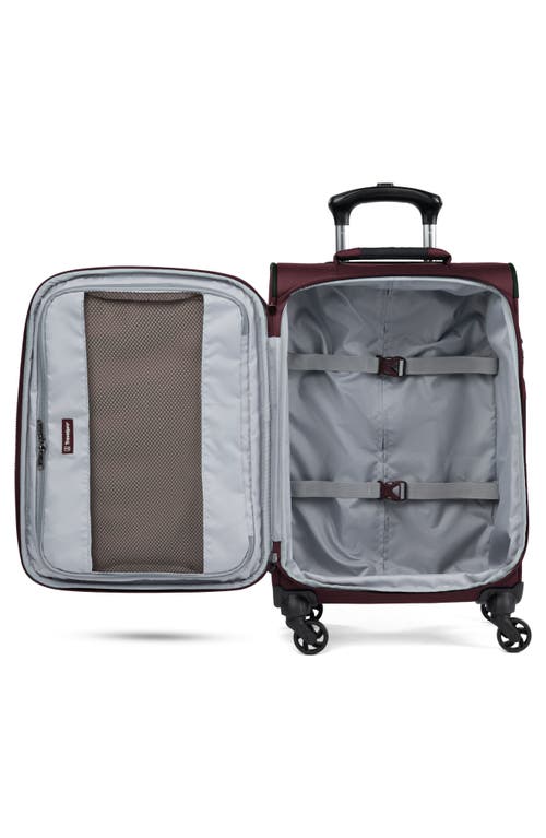 Travelpro Pilot Air 2 21-inch Expandable Carry-on Luggage In Burgundy
