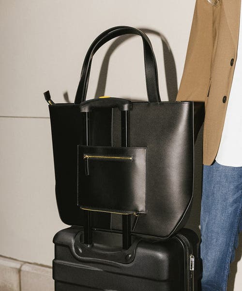 Gigi Pip Hayes Hat Carrying Tote In Black
