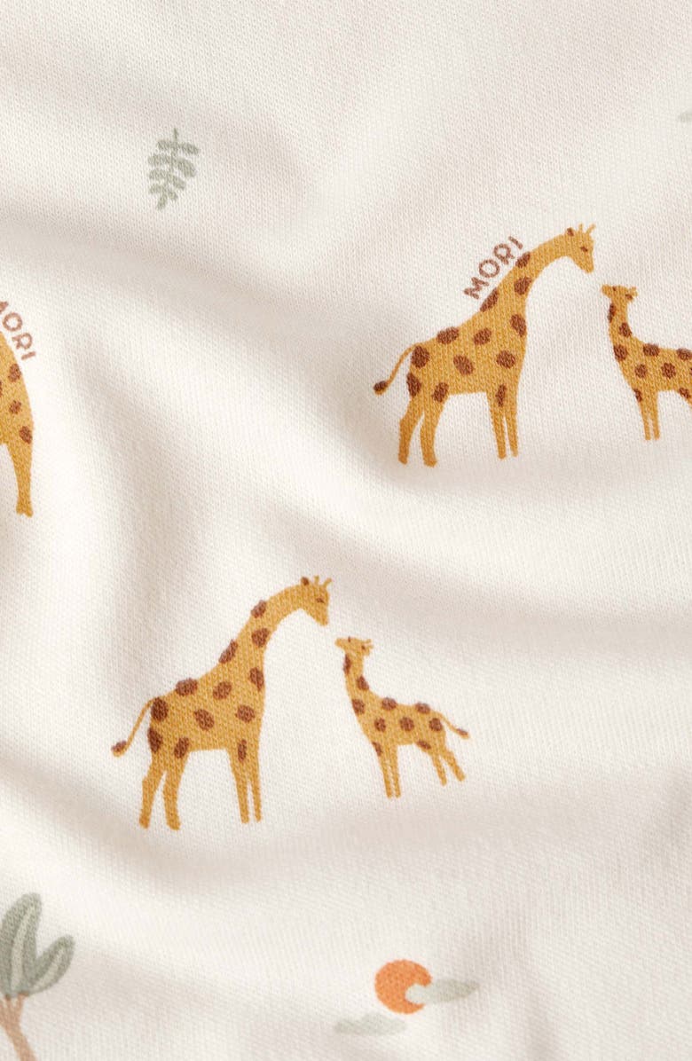 MORI Kids' Giraffe Print 1.5 TOG Wearable Blanket, Alternate, color,