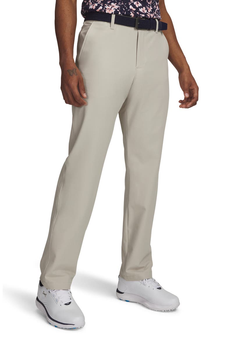 UA Drive Water Repellent Golf Pants, Main, color, 289 KHAKI BASE
