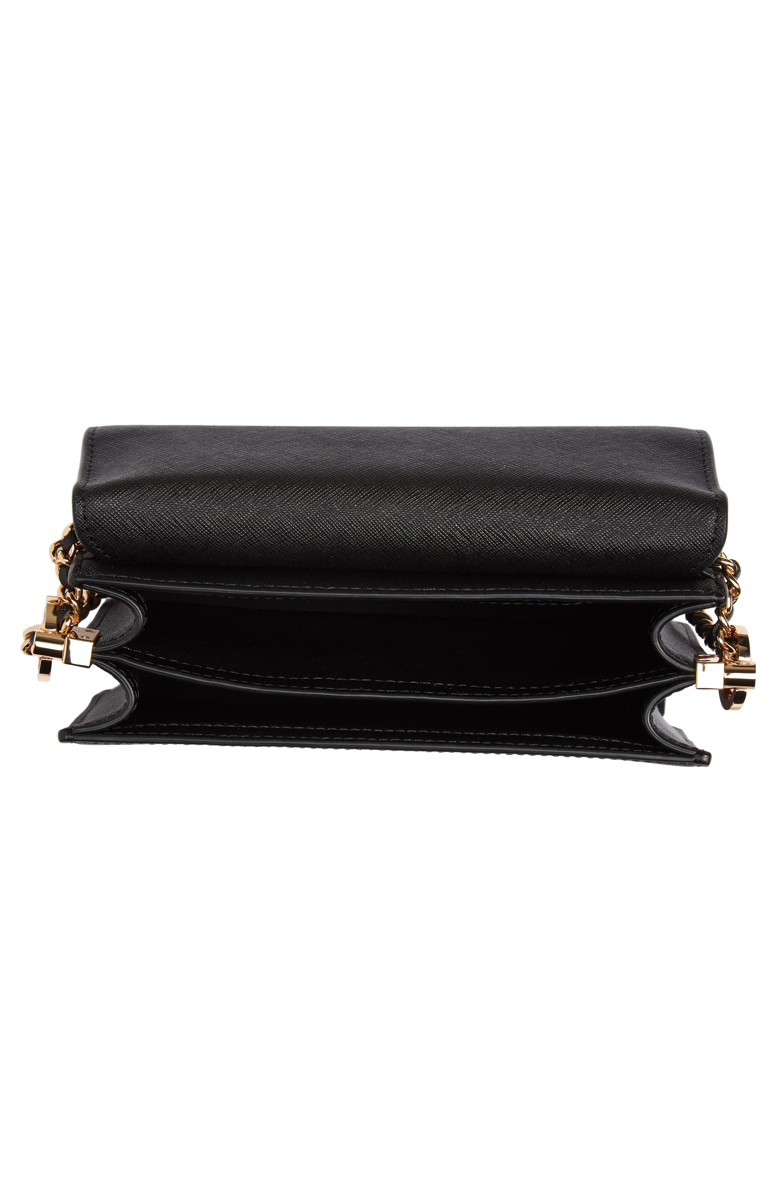 Tory Burch Mini Robinson Leather Shoulder Bag, Alternate, color, 