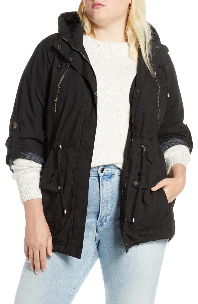 Levi's<sup>®</sup> Roll-Sleeve Anorak, Main, color,