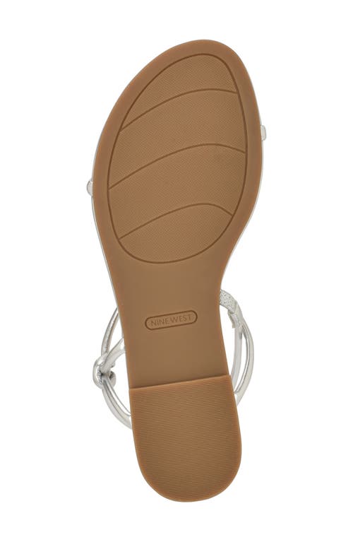 Nine West Maizy Ankle Strap Sandal In Multi