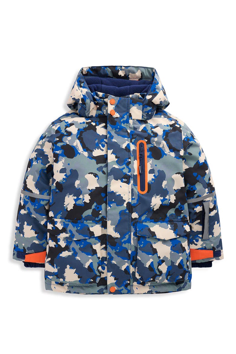Kids' All-Weather Waterproof Coat, Main, color, CAMO