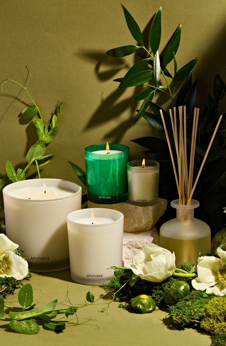 APOTHEKE Verdant Garden Petite Scented Candle, Alternate, color, Green