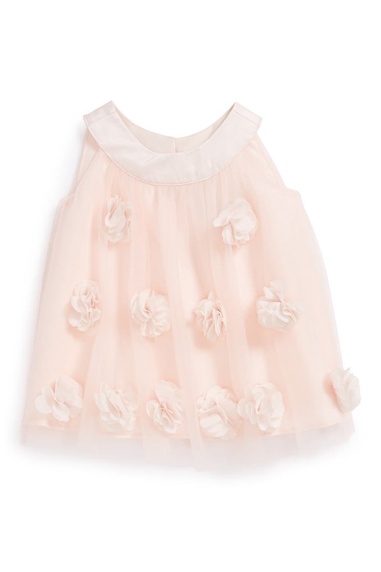 Embellished Dress, Main, color, BLUSH PINK