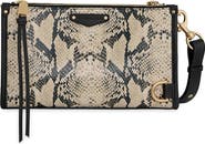 Rebecca Minkoff MAB Small Snake Embossed Leather Crossbody Bag