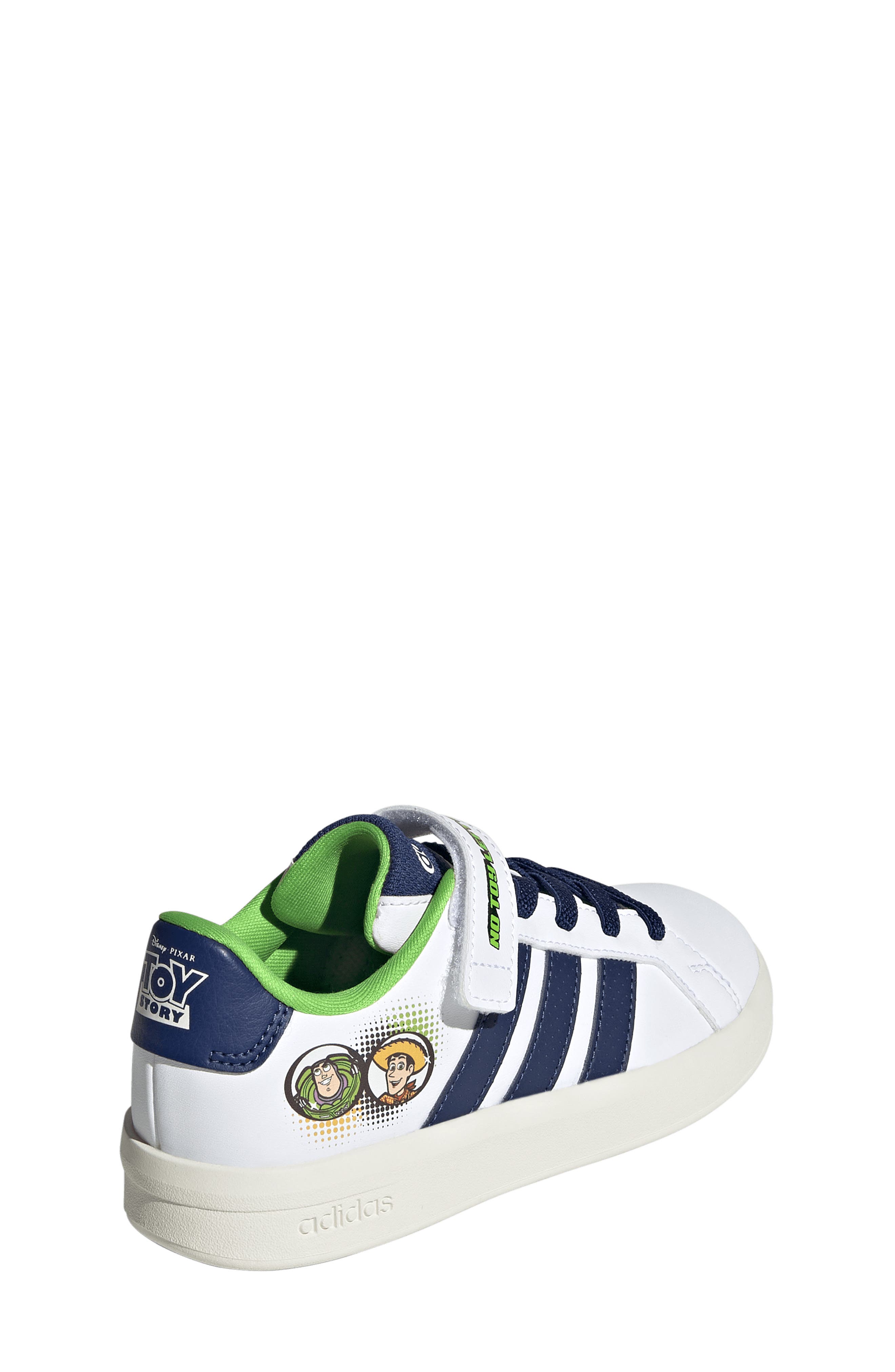 Kids' Grand Court Lo Sneaker, Alternate, color, FTWWHT/DKB
