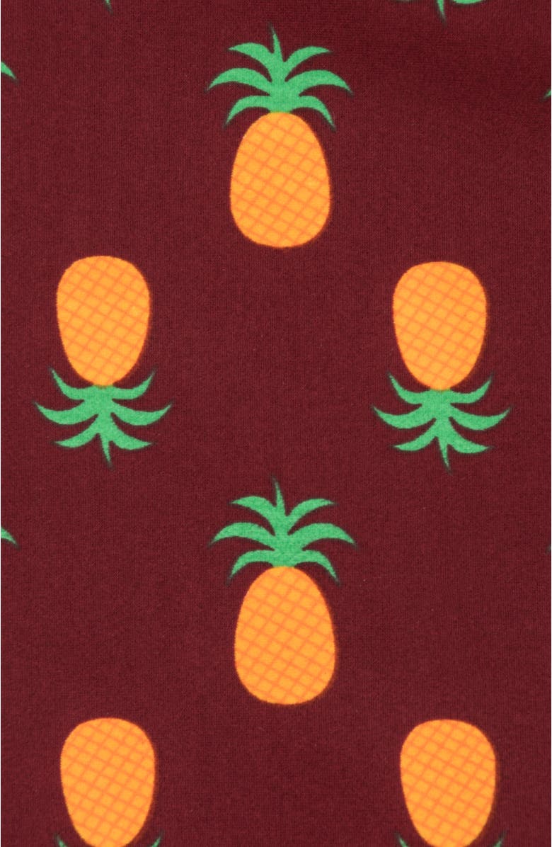 Leveret Baby One-Piece Rashguard, UPF 50+ Sun Protection Swimwear, Alternate, color, Pineapple