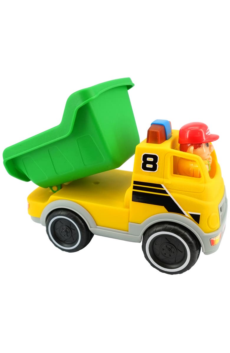 Kiddieland Light & Sound Dump Truck, Ages 1+, Alternate, color, Multicolored