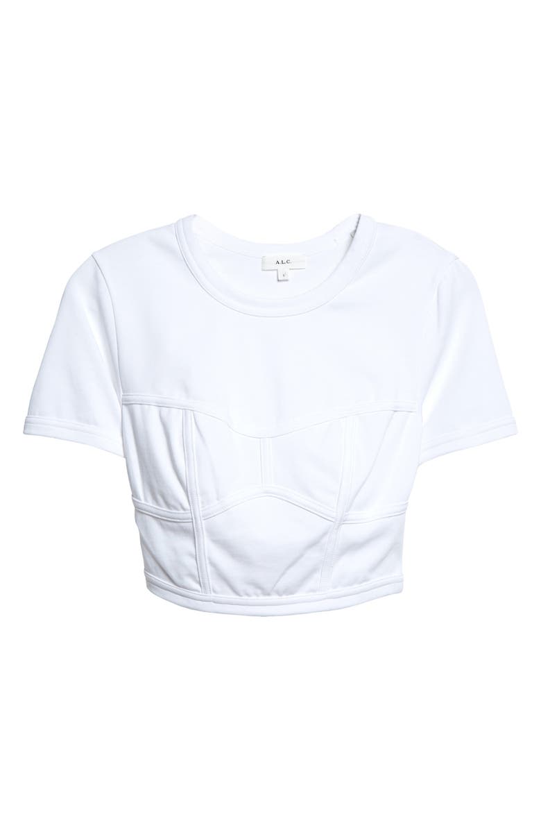 A.L.C. Wren Crop T-Shirt, Alternate, color, 