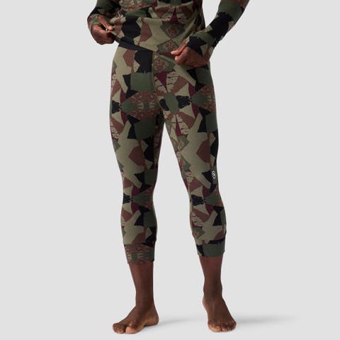 Men's Bga Cedars Rws Merino Mid-wt Baselayer 3/4 Bottom