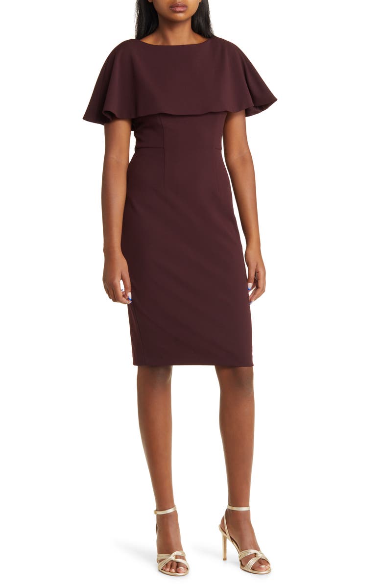 Eliza J Capelet Sheath Dress, Main, color, 