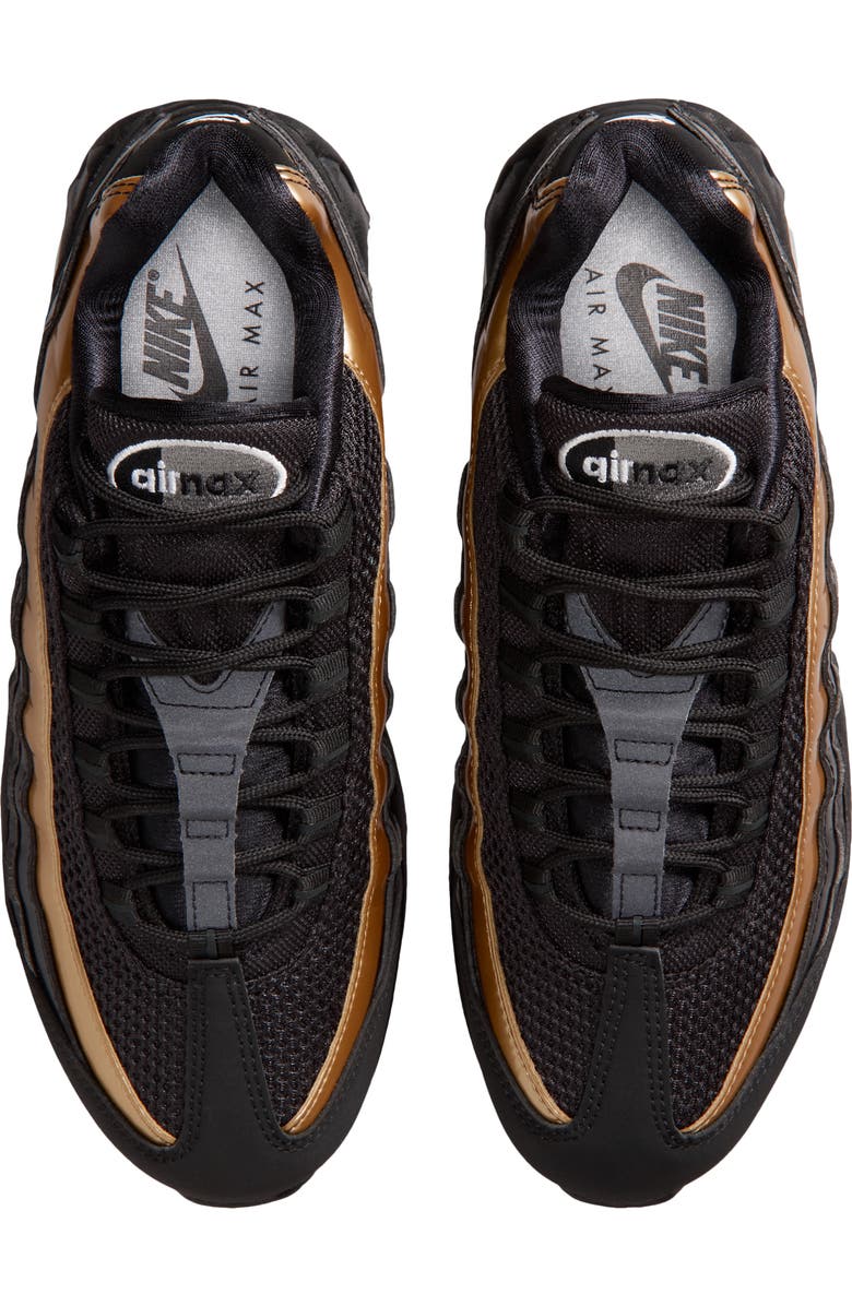 Nike Air Max 95 Sneaker, Alternate, color, Black/ Sail