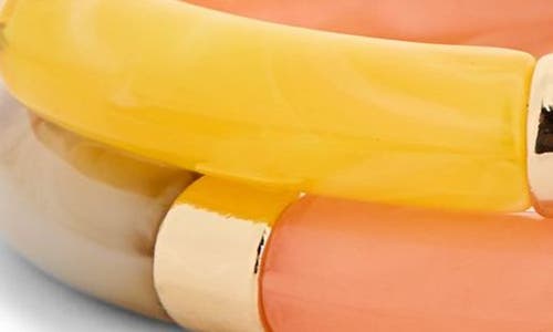 Nordstrom Rack 2-pack Resin Tube Stretch Bracelets