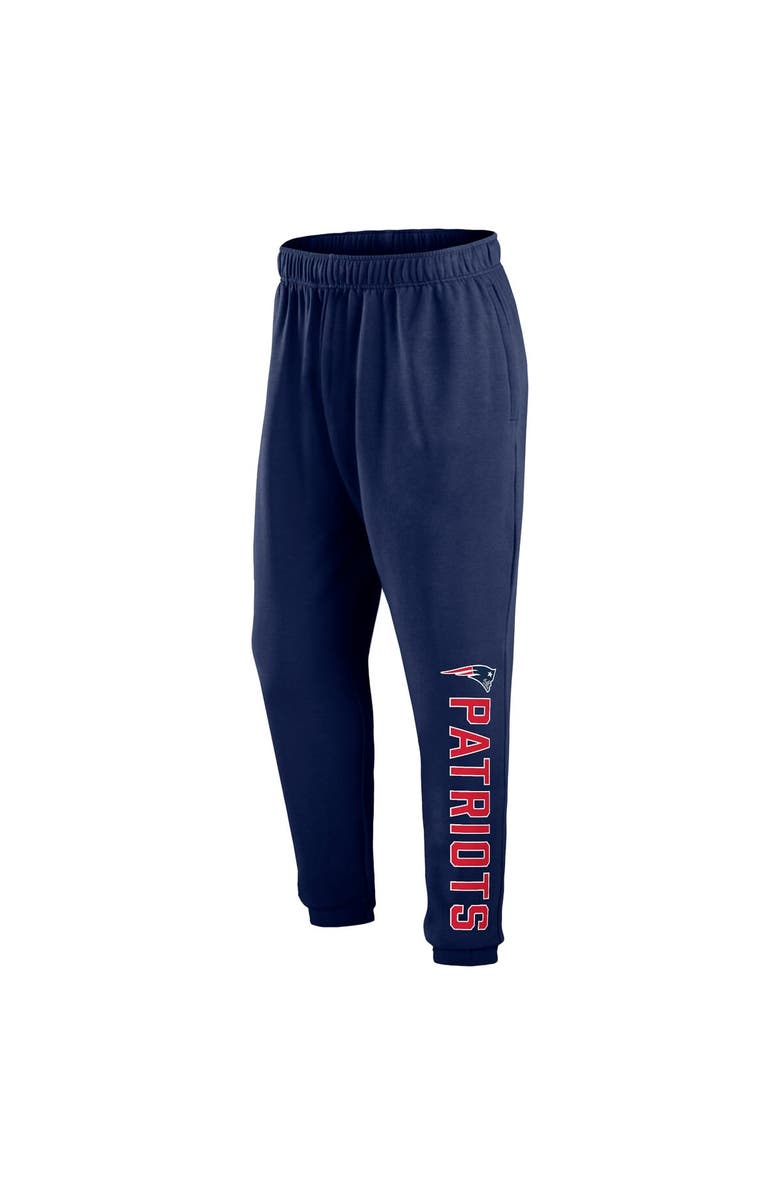 FANATICS Men's Fanatics Branded Navy New England Patriots Big & Tall Chop Block Lounge Pants, Alternate, color, 
