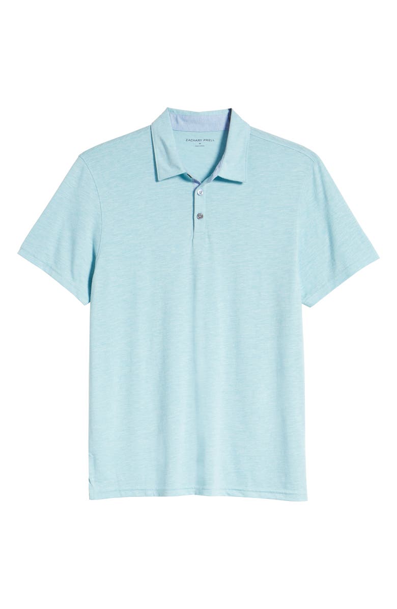 Zachary Prell Liff Regular Fit Slub Polo, Alternate, color, 