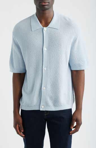 Short Sleeve Wool Cardigan