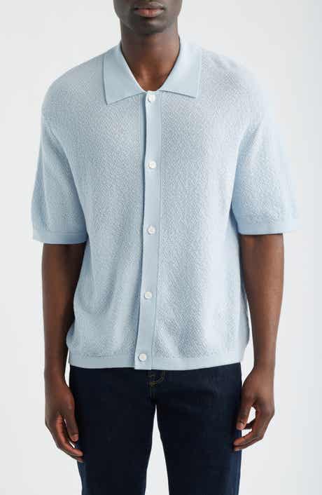 Short Sleeve Wool Cardigan