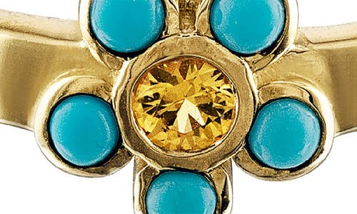 Eden Presley Tattoo Candy Band Ring In Yellow Gold/diamond