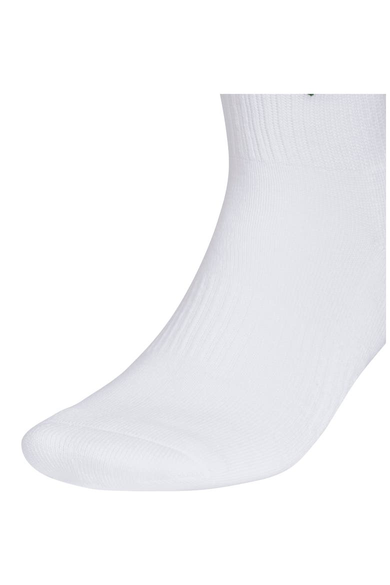 Gender Inclusive Paramount Assorted 3-Pack Quarter Socks, Alternate, color, WHITE/ YELLOW/ BLUE