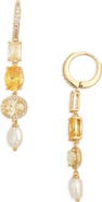 Nadri Maiden Linear Drop Earrings
