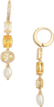Nadri Maiden Linear Drop Earrings