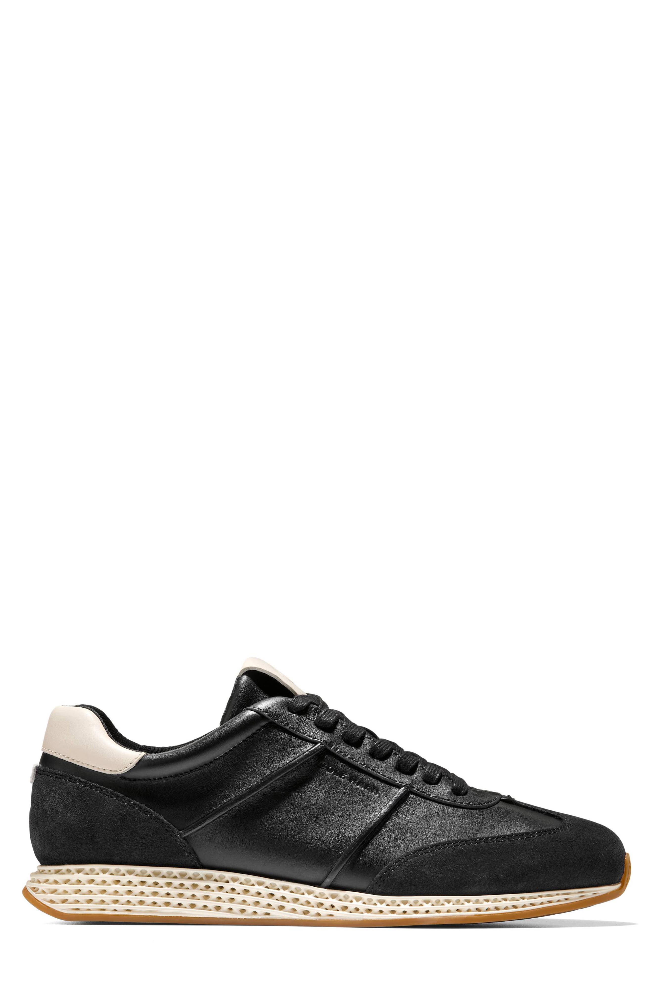 Cole Haan GrandPro LP SkyWeave Sneaker, Alternate, color, Black / Ivory / Angora
