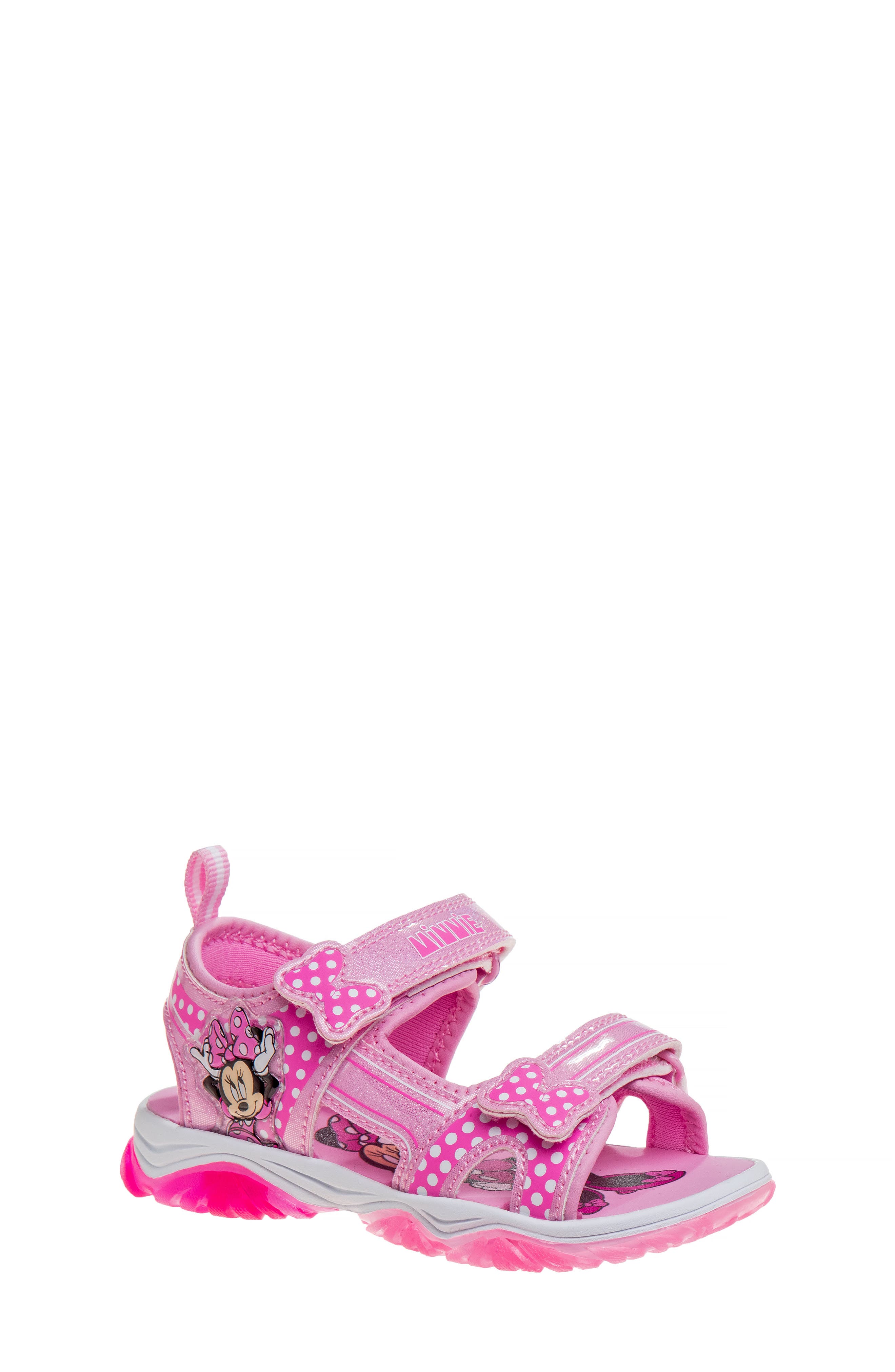 JOSMO Kids' Disney<sup>®</sup> Minne Mouse Sandal, Main, color, 