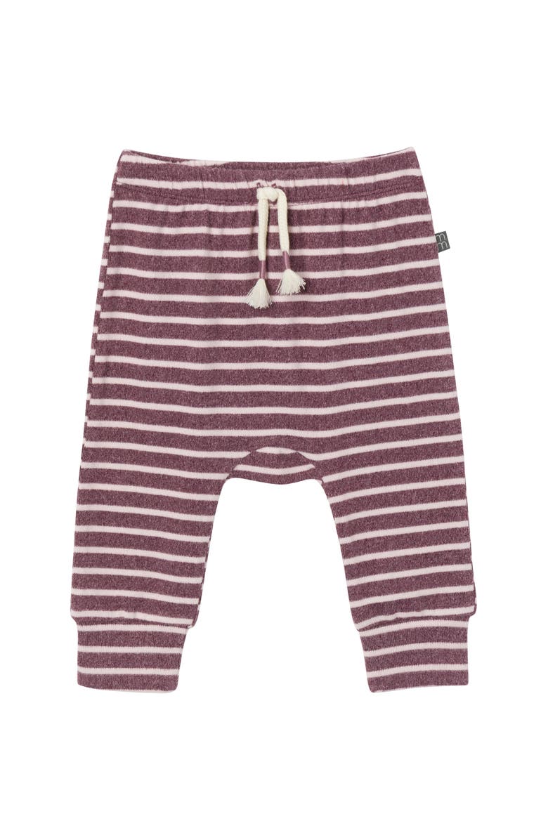 Modern Moments<sup>™</sup> by Gerber Hooded Brushed Hacci Top & Jogger Set, Alternate, color, Rose