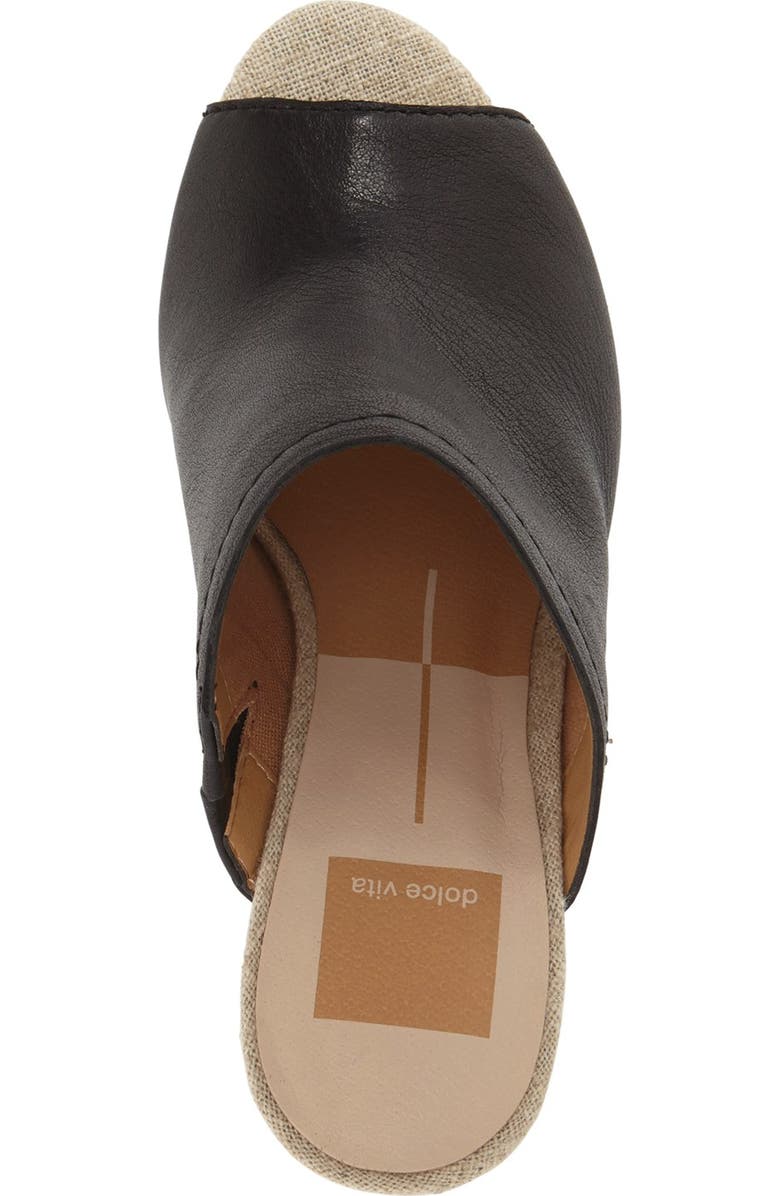 Dolce Vita 'Tegan' Peep Toe Mule, Alternate, color,