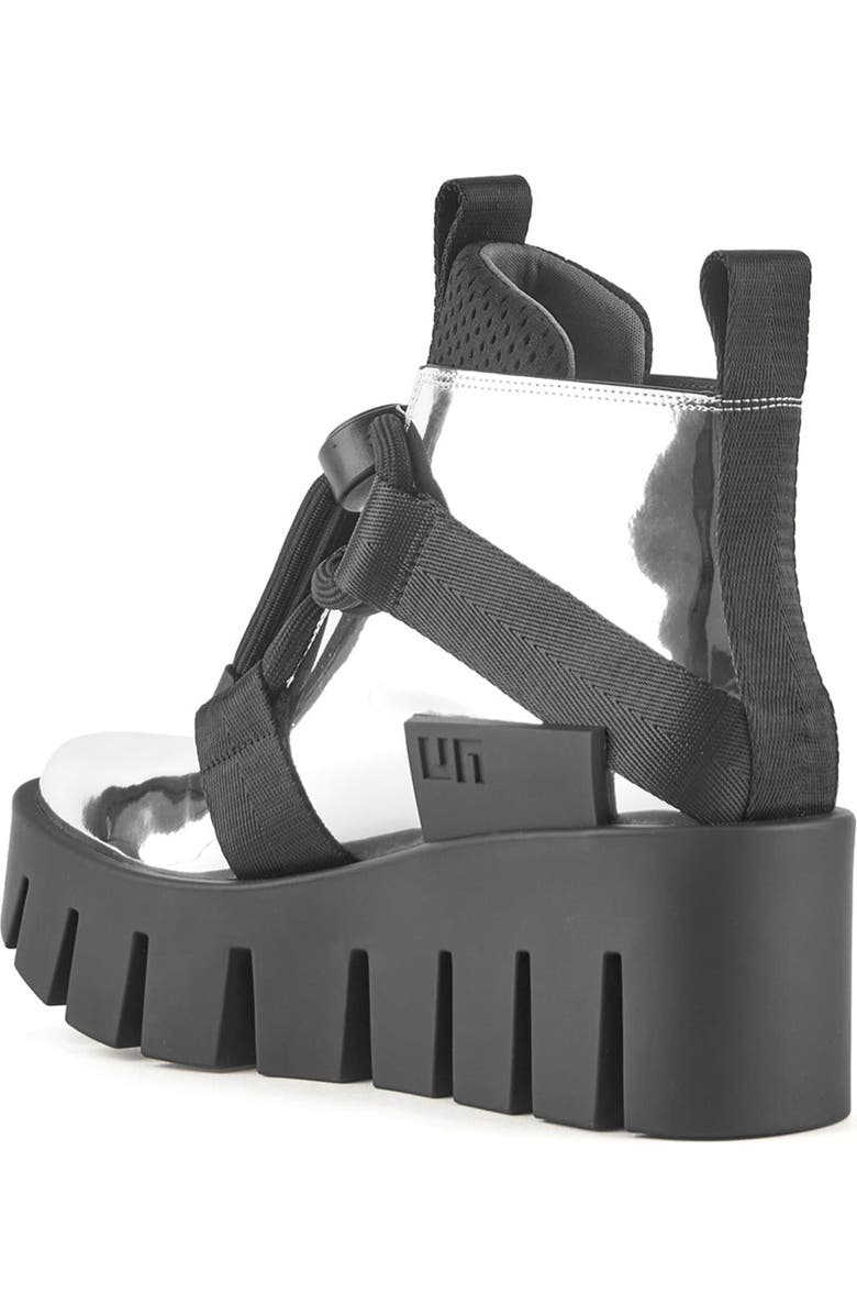 United Nude Grip Nomad Lo Platform Lug Bootie, Alternate, color, Silver