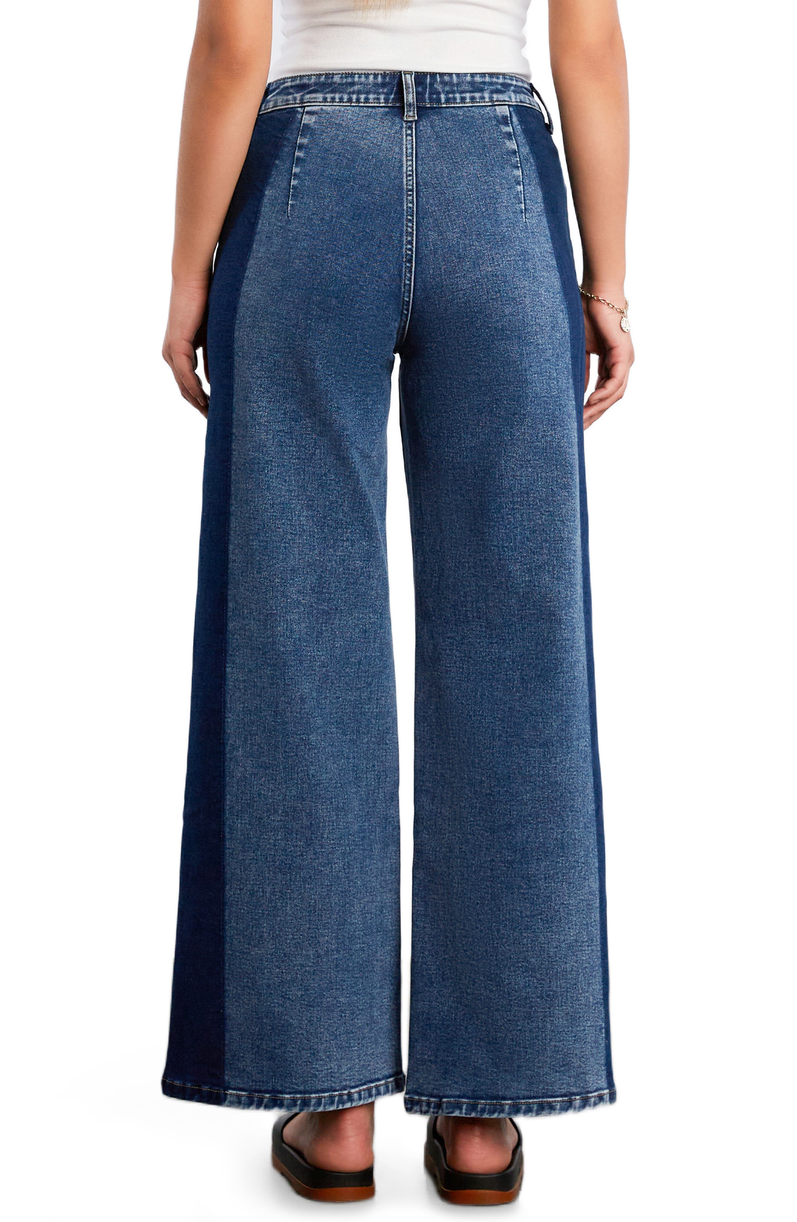 Relaxed Wide Leg Jeans - image 4