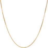 BY ADINA EDEN Solid Box Chain Necklace