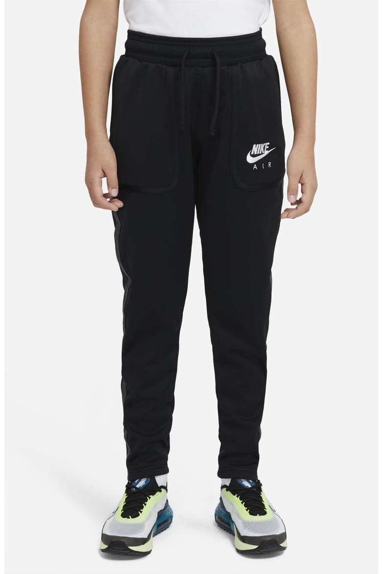 Air Kids' Half-Zip Pullover & Track Pants Set, Alternate, color, BLACK/GREY/WHITE/WHITE