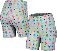 Terez Women's Terez Gray New York Mets TLC Rainbow Shorts