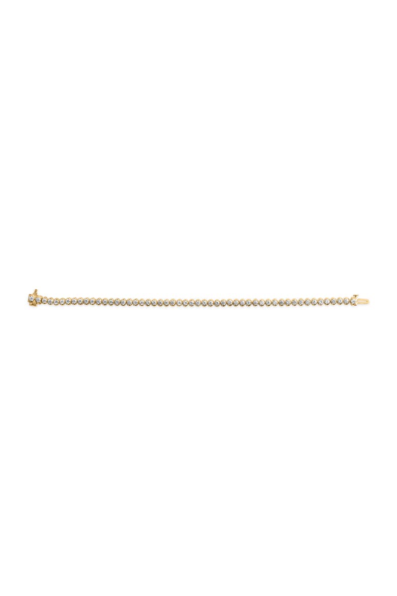 10K Yellow Gold 4.0 Cttw Lab Grown Diamond Tennis Bracelet, Alternate, color, Yellow Gold